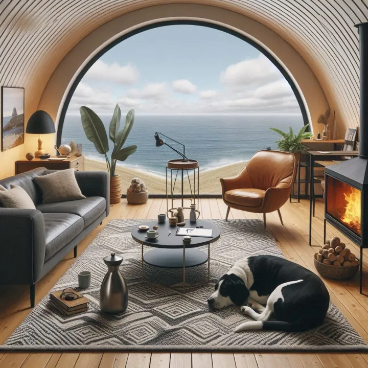 Cozy Seaside Chat