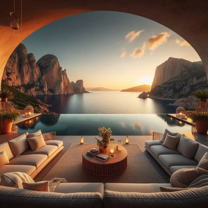 Placid Sardinian Patio